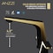 Anzzi 2-Handle 3-Hole Widespread Bathroom Faucet, Matte Black Brushed Gold L-AZ905MB-BG - alternate 8